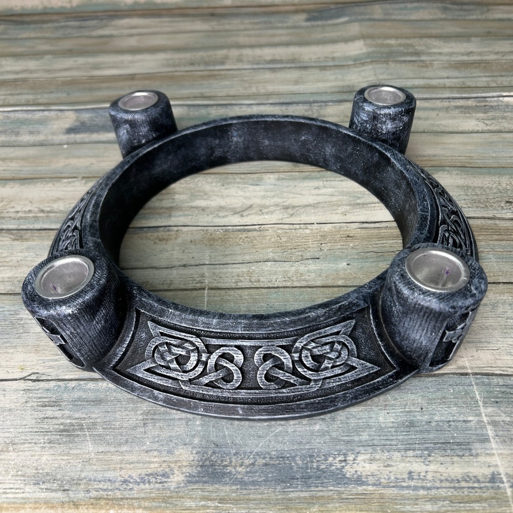 Celtic Knot Candle Holder Advent Wreath Abbey Press Irish Holiday Wedding